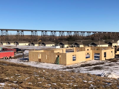 Building with Enercept SIPs may shorten the overall building time