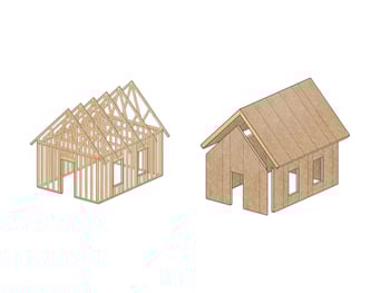 Structural Insulated Panel vs Stick Home