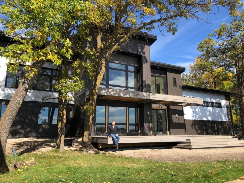 Award Winning SIP Built Lake House Award Winning SIP Built Lake House