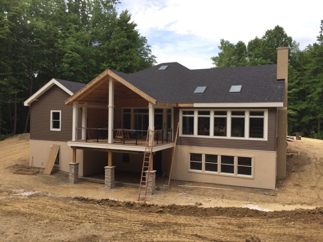 Uzarski SIP home view 3 under construction-1 Uzarski SIP home view 3 under construction-1